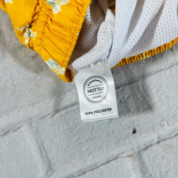 Mott50 Yellow Boys Swimming Shorts Size 8 - Picture 10 of 11